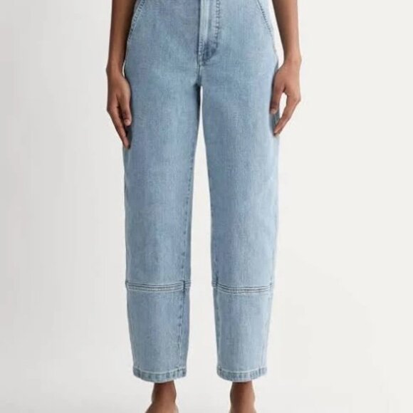 Everlane The Utility Barrel Jean - Light Indigo Size 26R - Picture 5 of 6